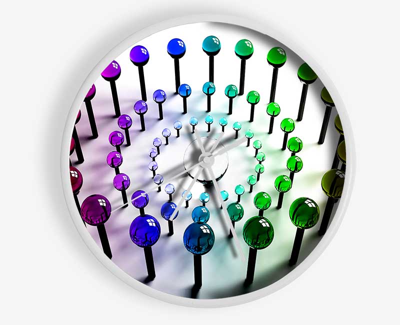 Lollypops Clock - Wallart-Direct UK