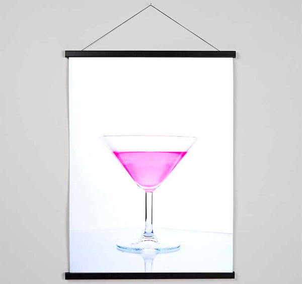 Pink Lagoon Cocktail Hanging Poster - Wallart-Direct UK