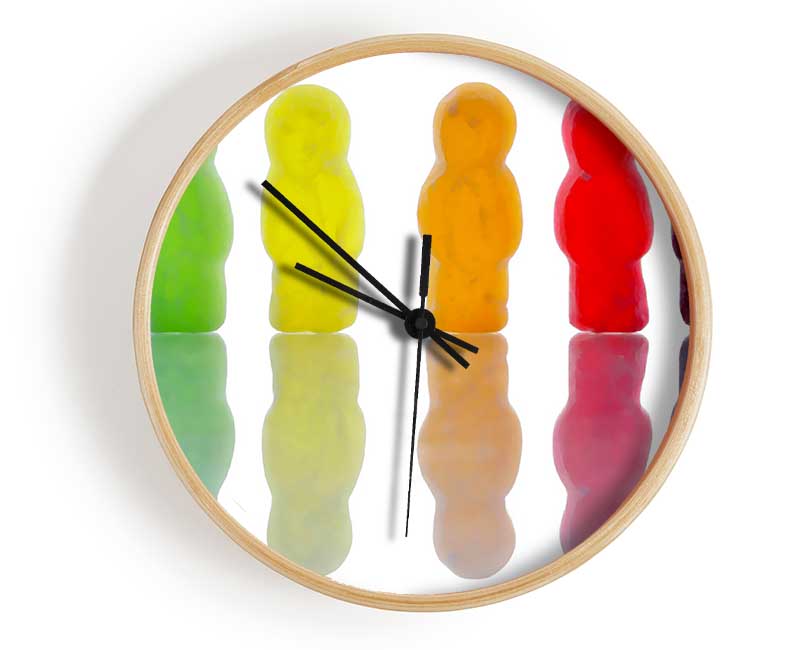 Jelly Baby March Clock - Wallart-Direct UK