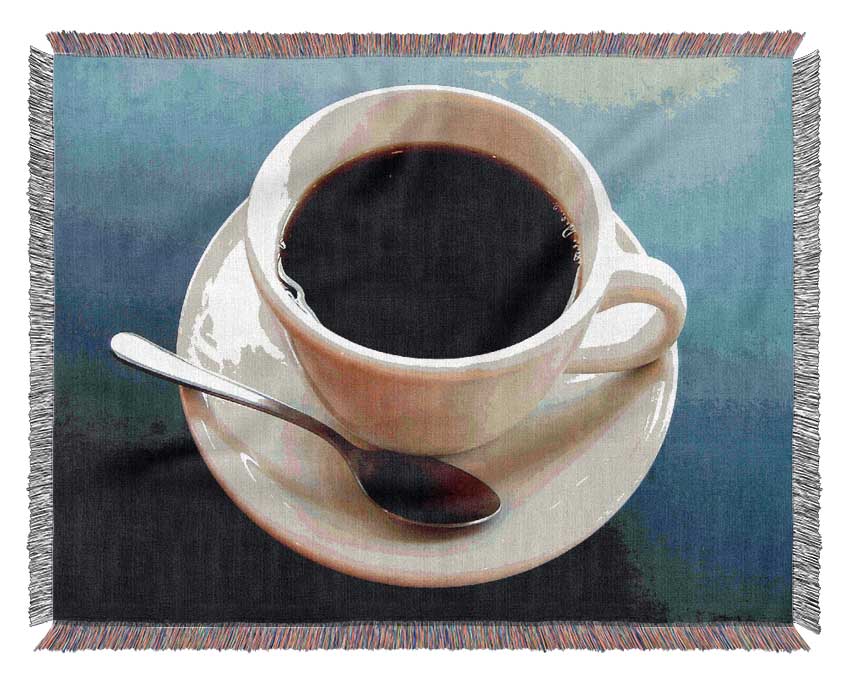 Morning Espresso Woven Blanket