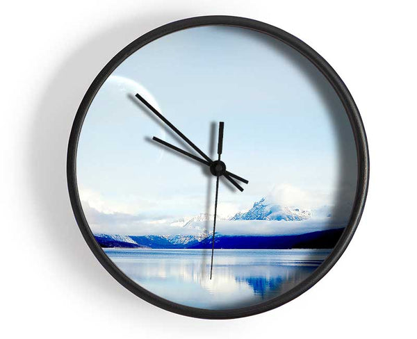 Planet Landscape Clock - Wallart-Direct UK