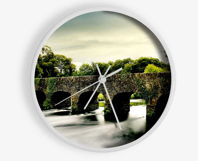 Stone Bridge Clock - Wallart-Direct UK