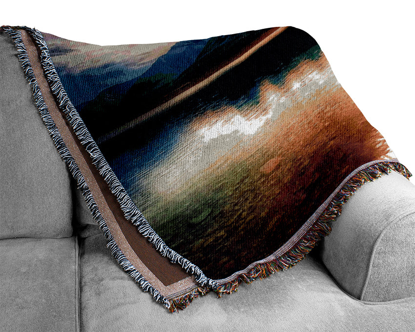 Crystal Clear Lake Woven Blanket