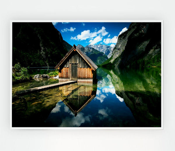 German Landscapes Print Poster Wall Art