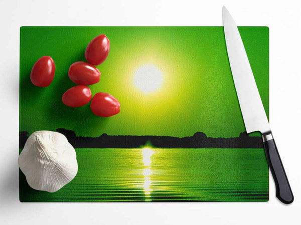 Green Lake Sun Glass Chopping Board