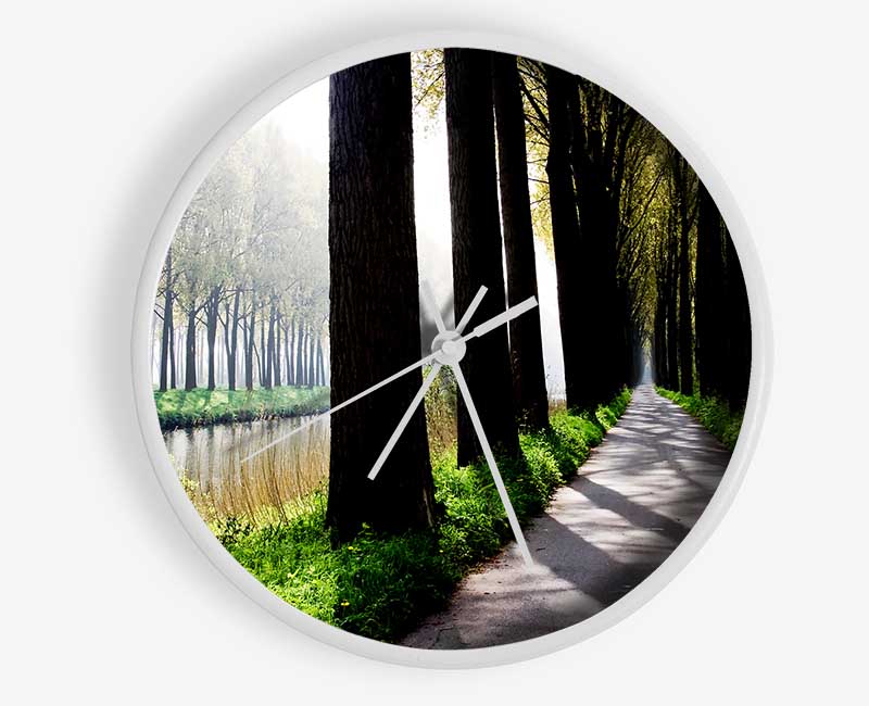 The River Pass Clock - Wallart-Direct UK