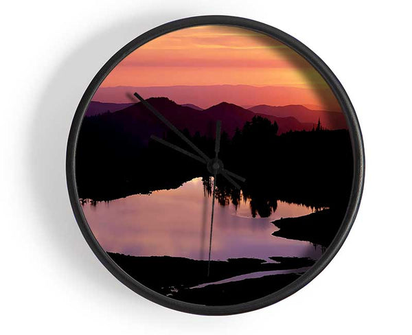 The River Sleeps Clock - Wallart-Direct UK