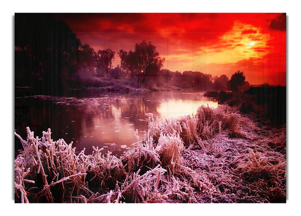 Winter By The Lake