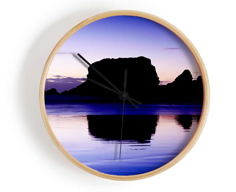 Still Water Reflection Clock - Wallart-Direct UK