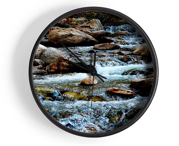 The Streams Flow Clock - Wallart-Direct UK