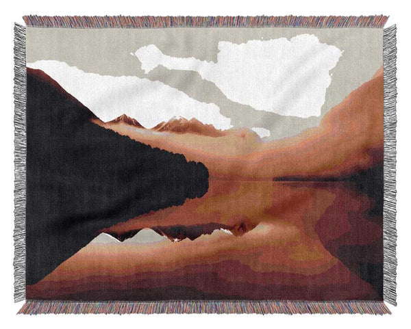 Cocoa Mountain Paradise Woven Blanket