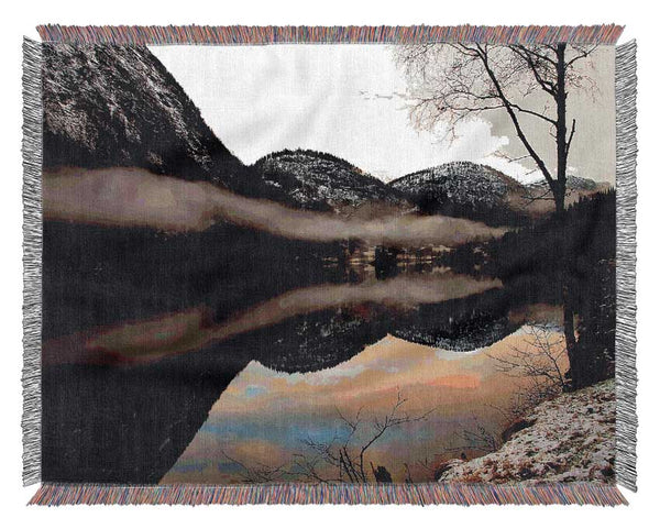 Lake Paradise Woven Blanket