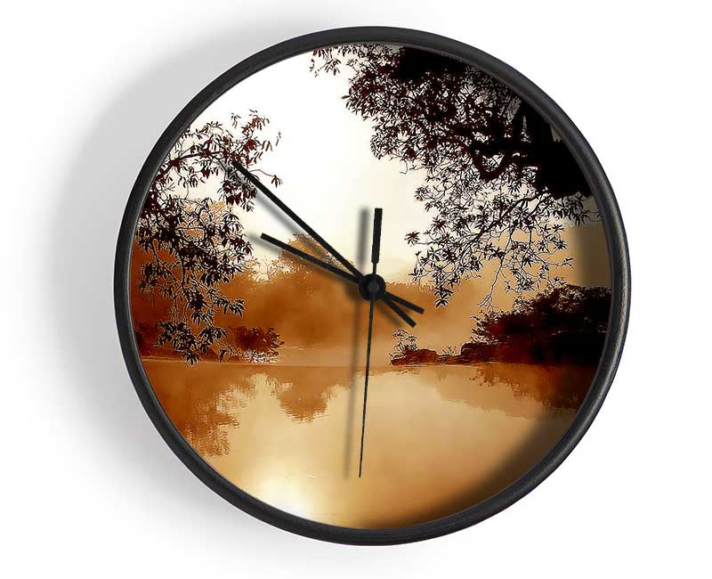 Cocoa Bay Clock - Wallart-Direct UK