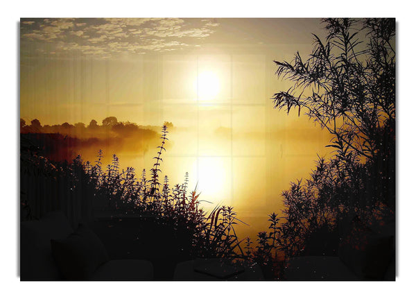 Yellow Winter Lake