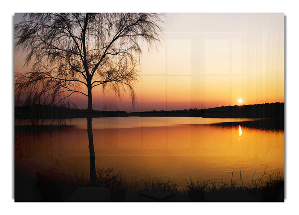 Peaceful Lake At Dawn