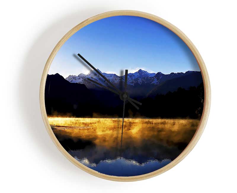 Reflections Of The Sky Clock - Wallart-Direct UK