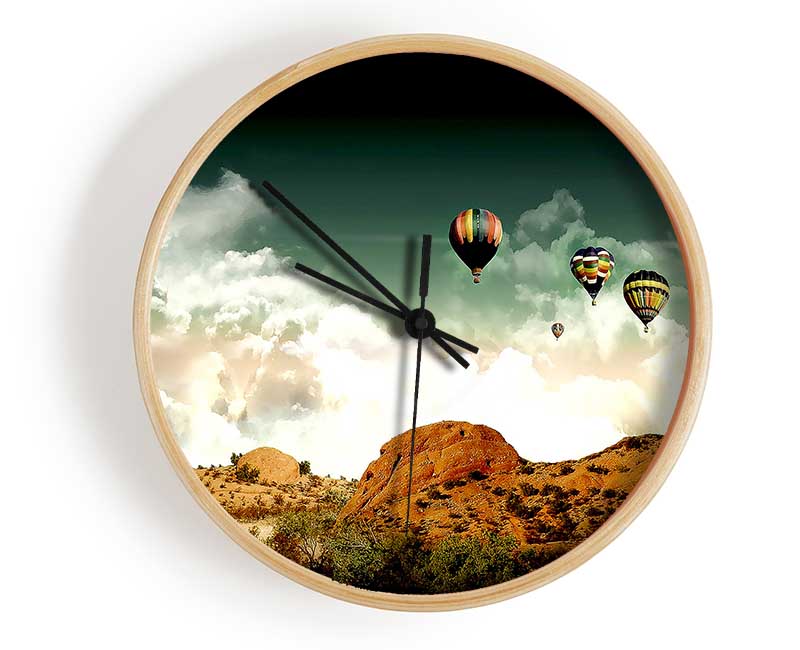 Desert Journey Clock - Wallart-Direct UK