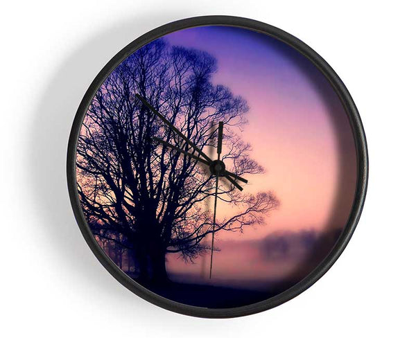 Scots Mist Clock - Wallart-Direct UK