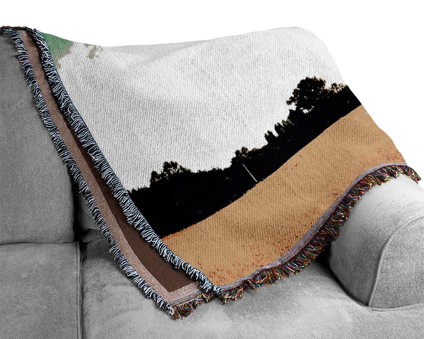 Countryside Haze Woven Blanket