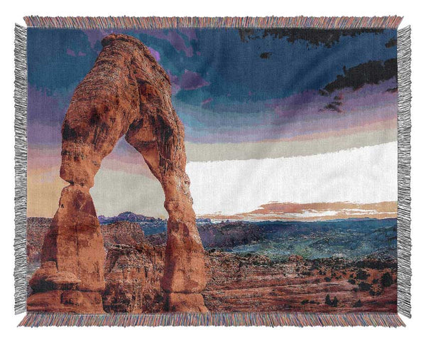 Moab Utah United States Woven Blanket