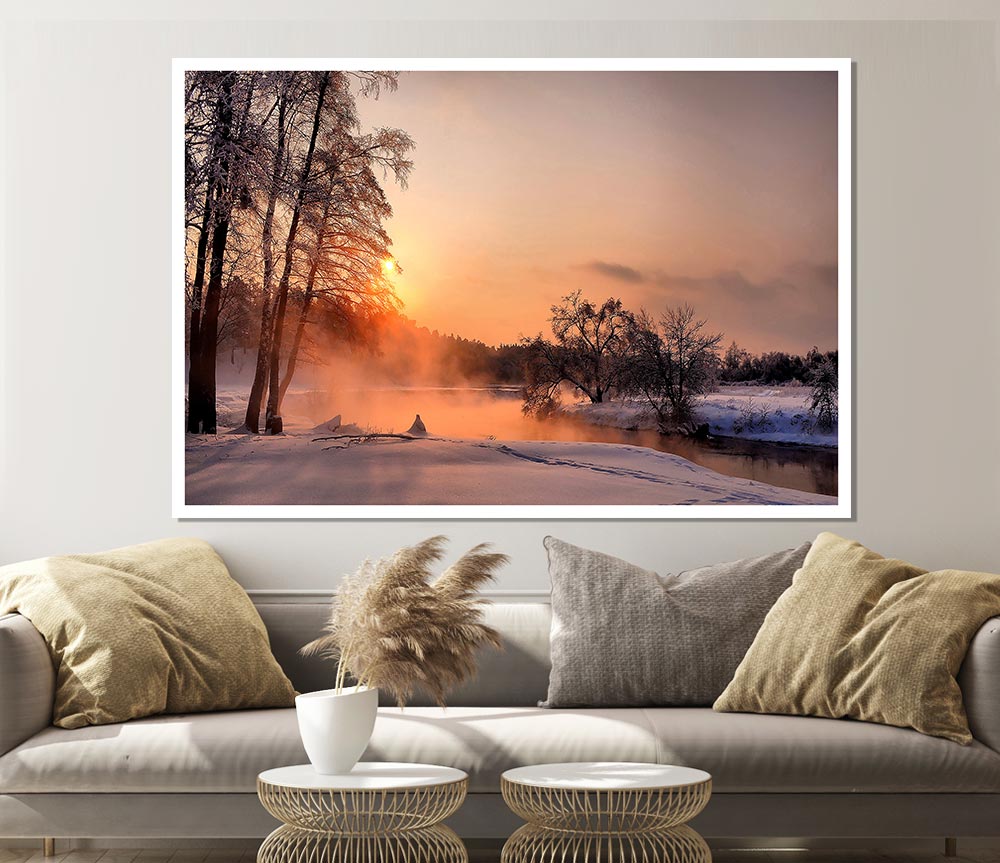 An Evening In December Print Poster Wall Art