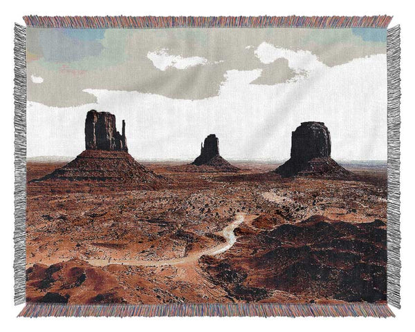 Monumental Simplicity Woven Blanket