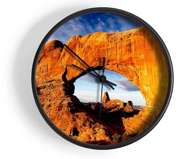 Rock Arch Clock - Wallart-Direct UK