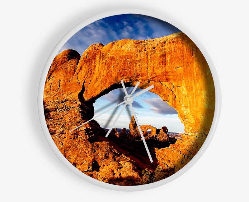 Rock Arch Clock - Wallart-Direct UK