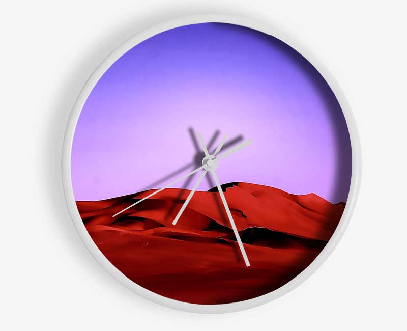 Desert Night Clock - Wallart-Direct UK