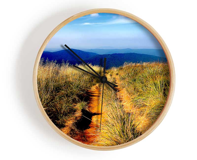 Hiking Path Clock - Wallart-Direct UK