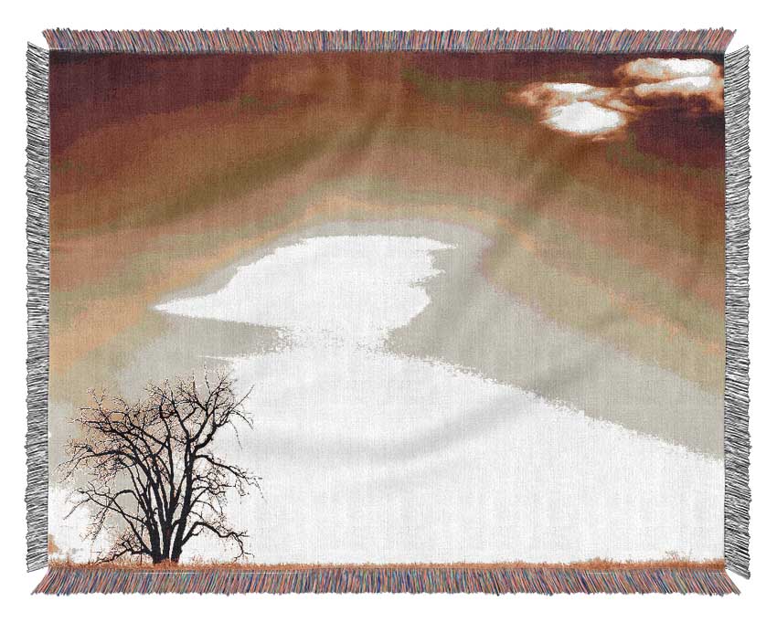 Lone Tree Woven Blanket