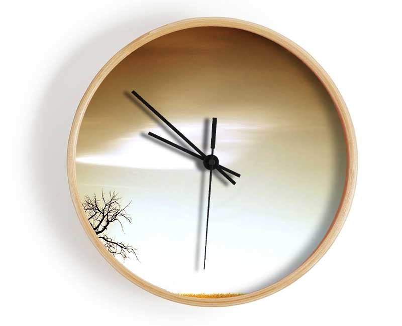 Lone Tree Clock - Wallart-Direct UK