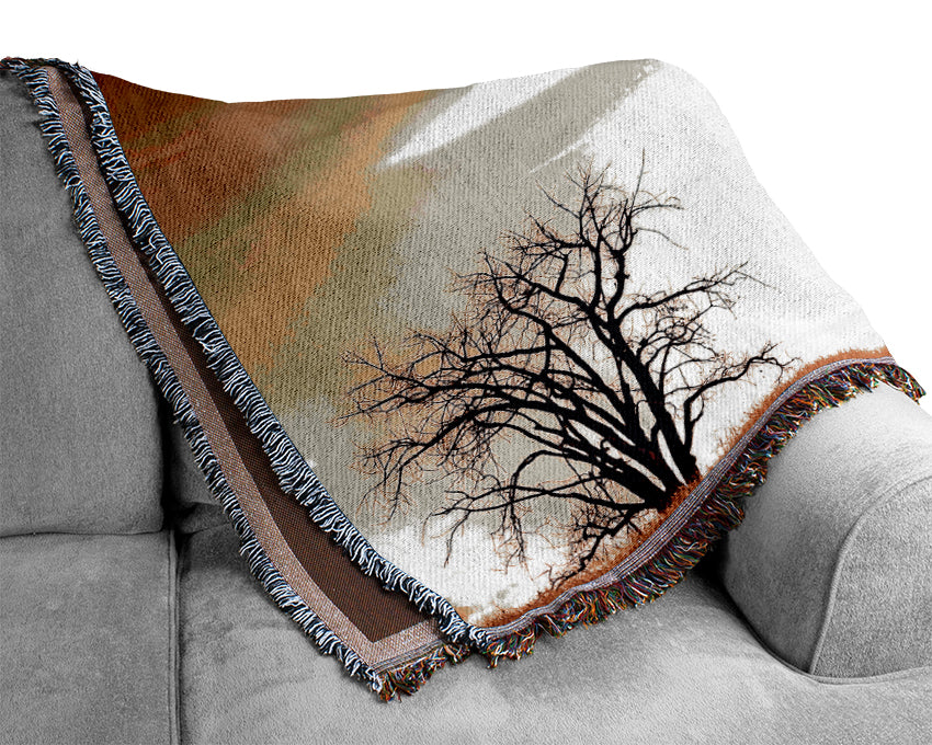 Lone Tree Woven Blanket