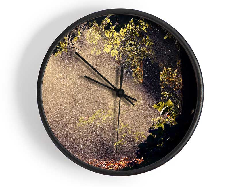 Summer Rain Forest Clock - Wallart-Direct UK