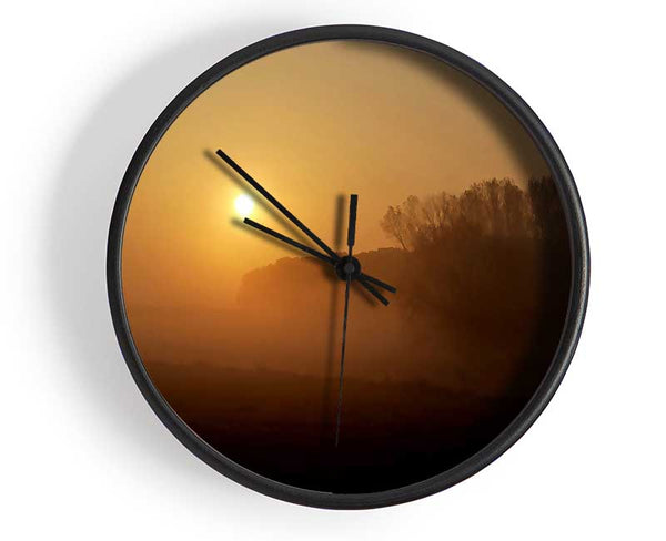 Sun Rising Clock - Wallart-Direct UK