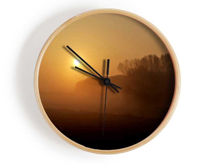 Sun Rising Clock - Wallart-Direct UK