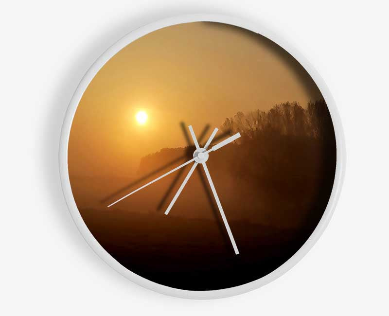 Sun Rising Clock - Wallart-Direct UK