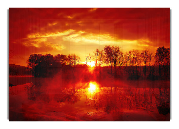 Stunning Lake Sunrise Reflections