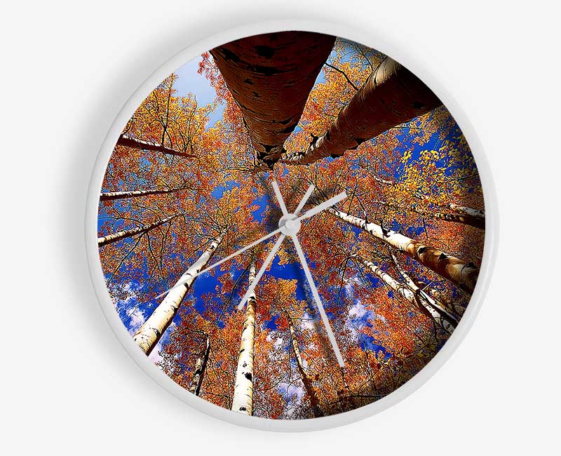 Above The Trees Clock - Wallart-Direct UK