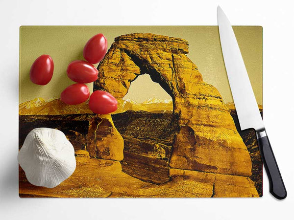 Grand Canyon Rocks Glass Chopping Board