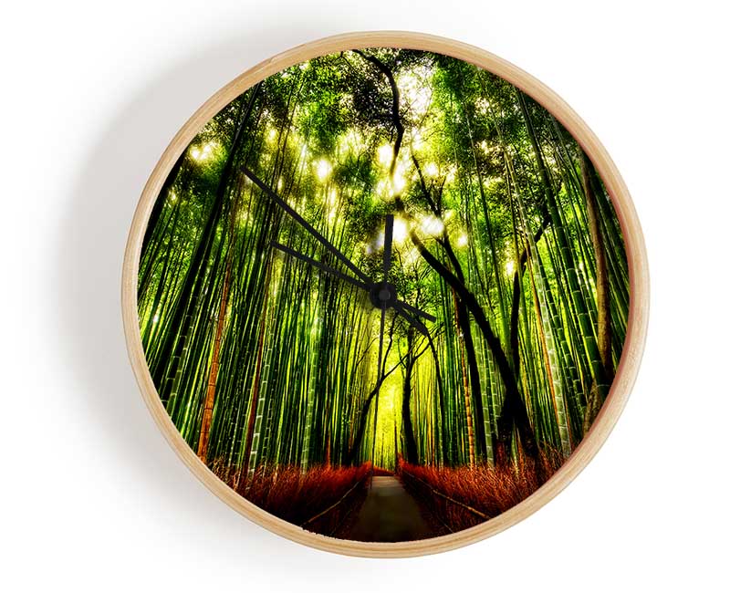 The Woodland Walk Clock - Wallart-Direct UK