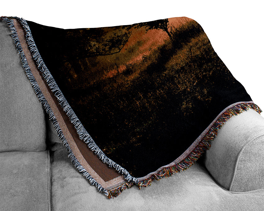 Countryside Mist Woven Blanket