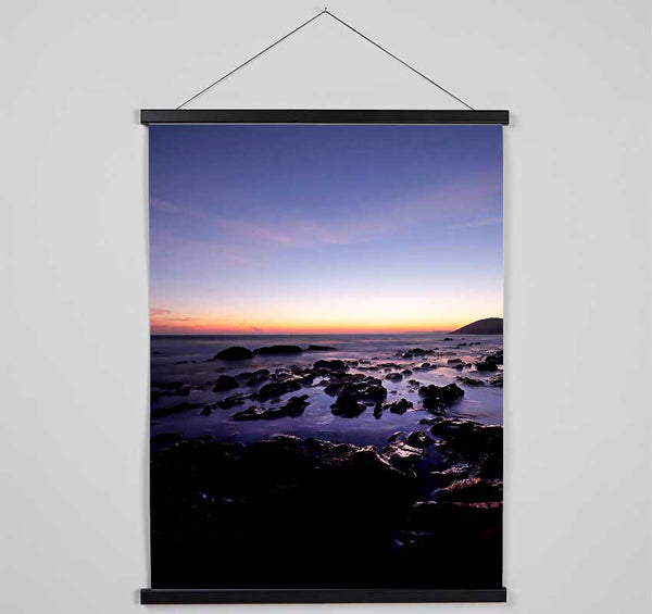 Ocean Rocks At First Light Hanging Poster - Wallart-Direct UK