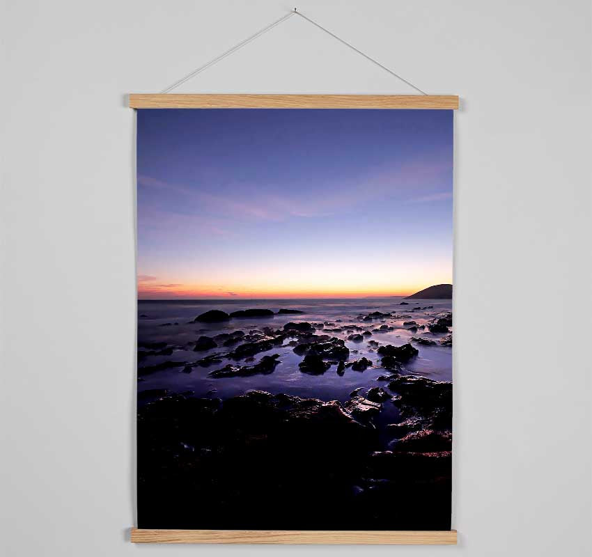 Ocean Rocks At First Light Hanging Poster - Wallart-Direct UK