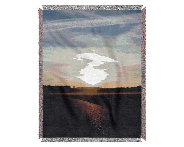 Road To The Sun Woven Blanket