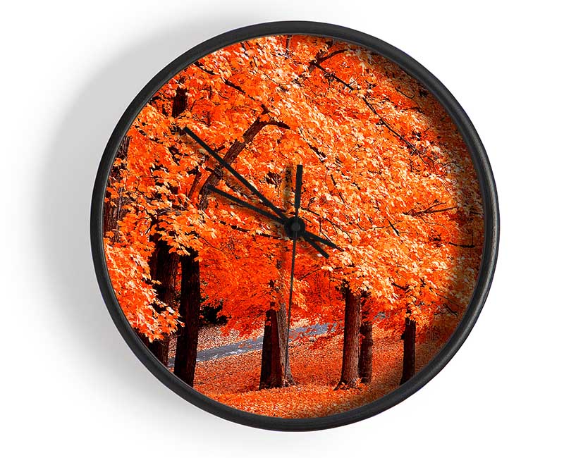 Orange Tree Parade Clock - Wallart-Direct UK