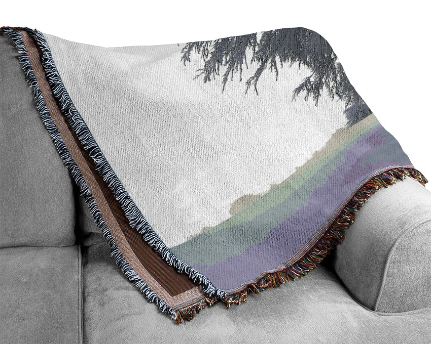 In The Dead Of Winter Woven Blanket