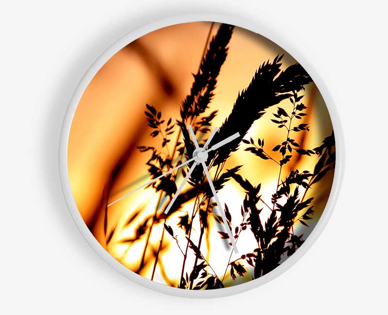 Reed Sunset Clock - Wallart-Direct UK