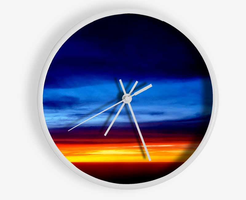 Sunrise At Dawn Clock - Wallart-Direct UK