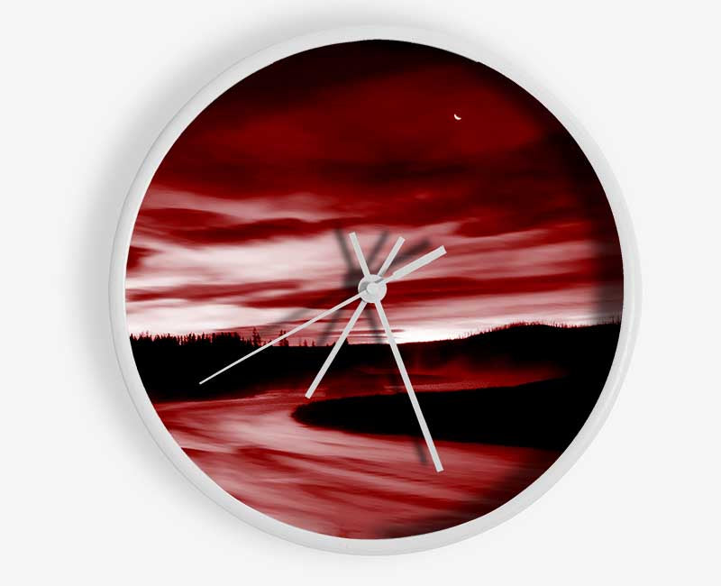 Red River Storms Clock - Wallart-Direct UK